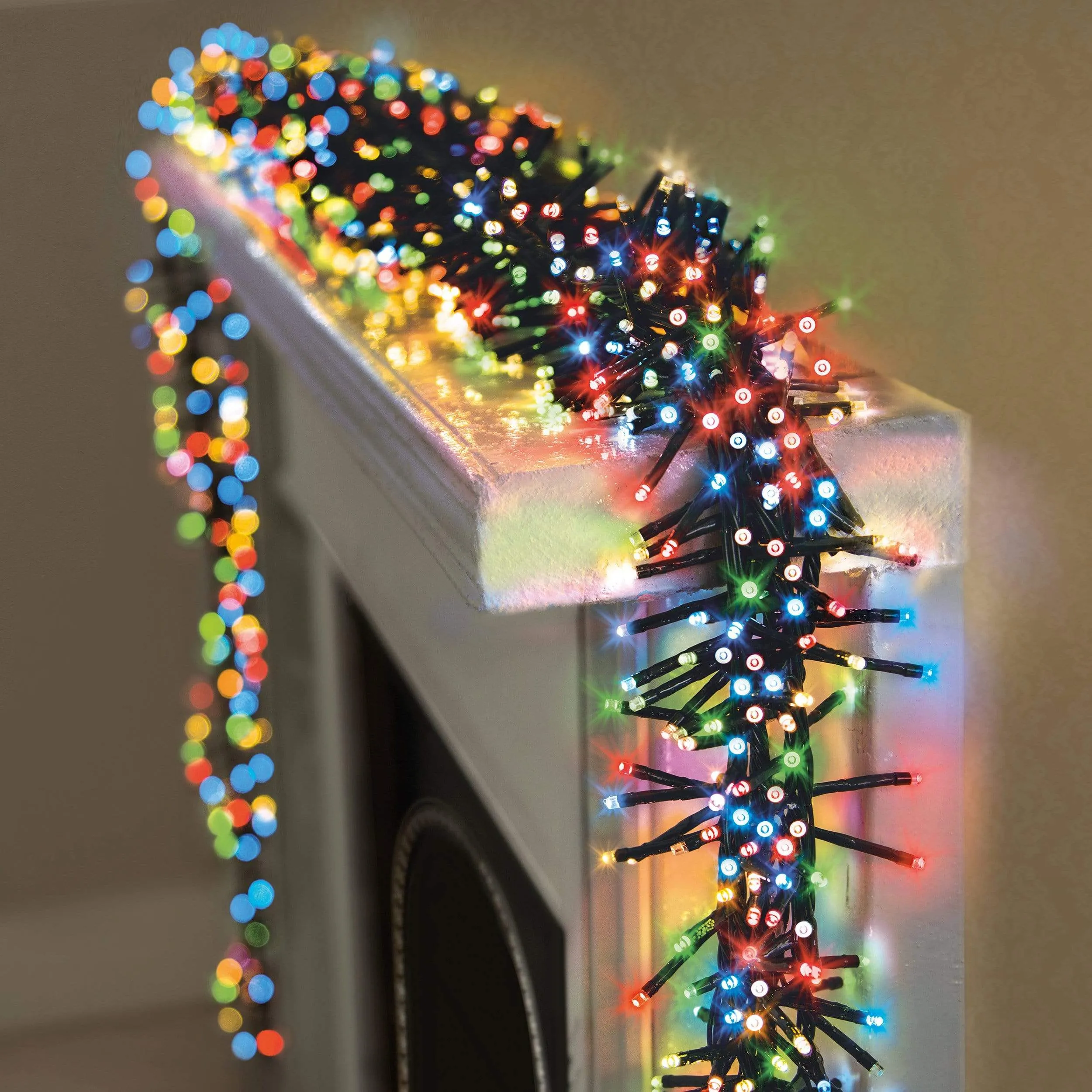 1152 Multicoloured LED Compact Cluster Lights