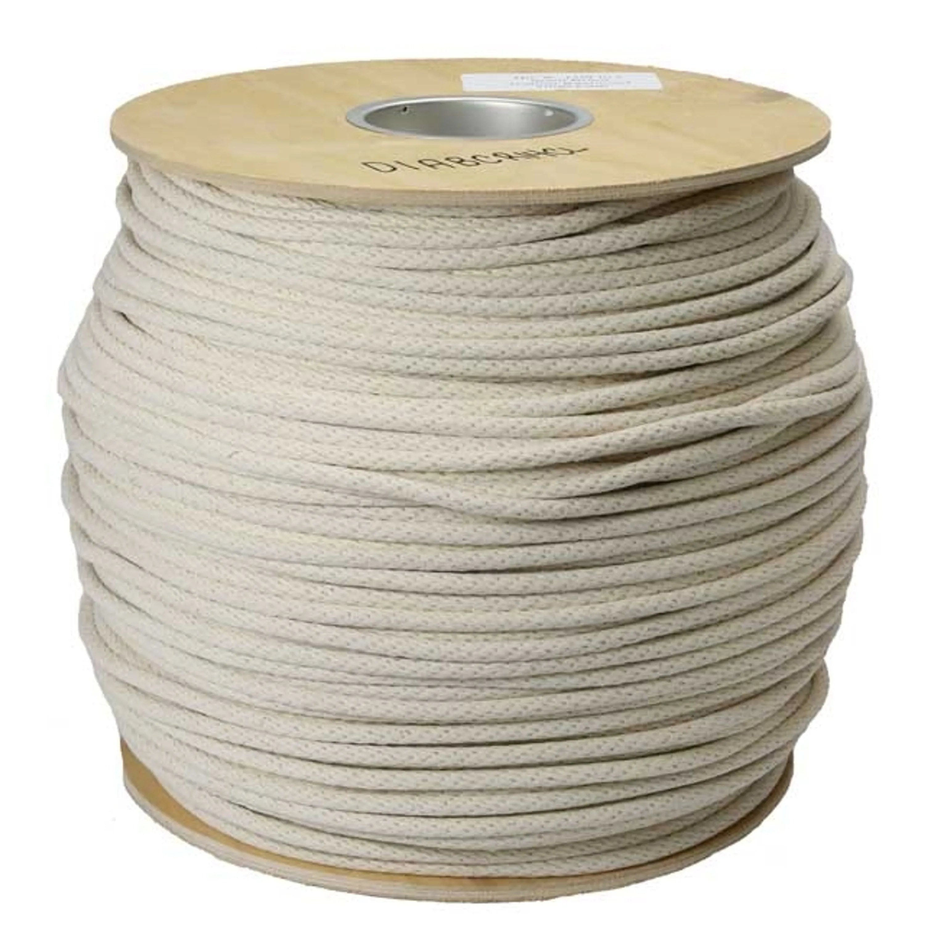 1/4" Solid Braid Cotton Rope Sash Cord (1000')