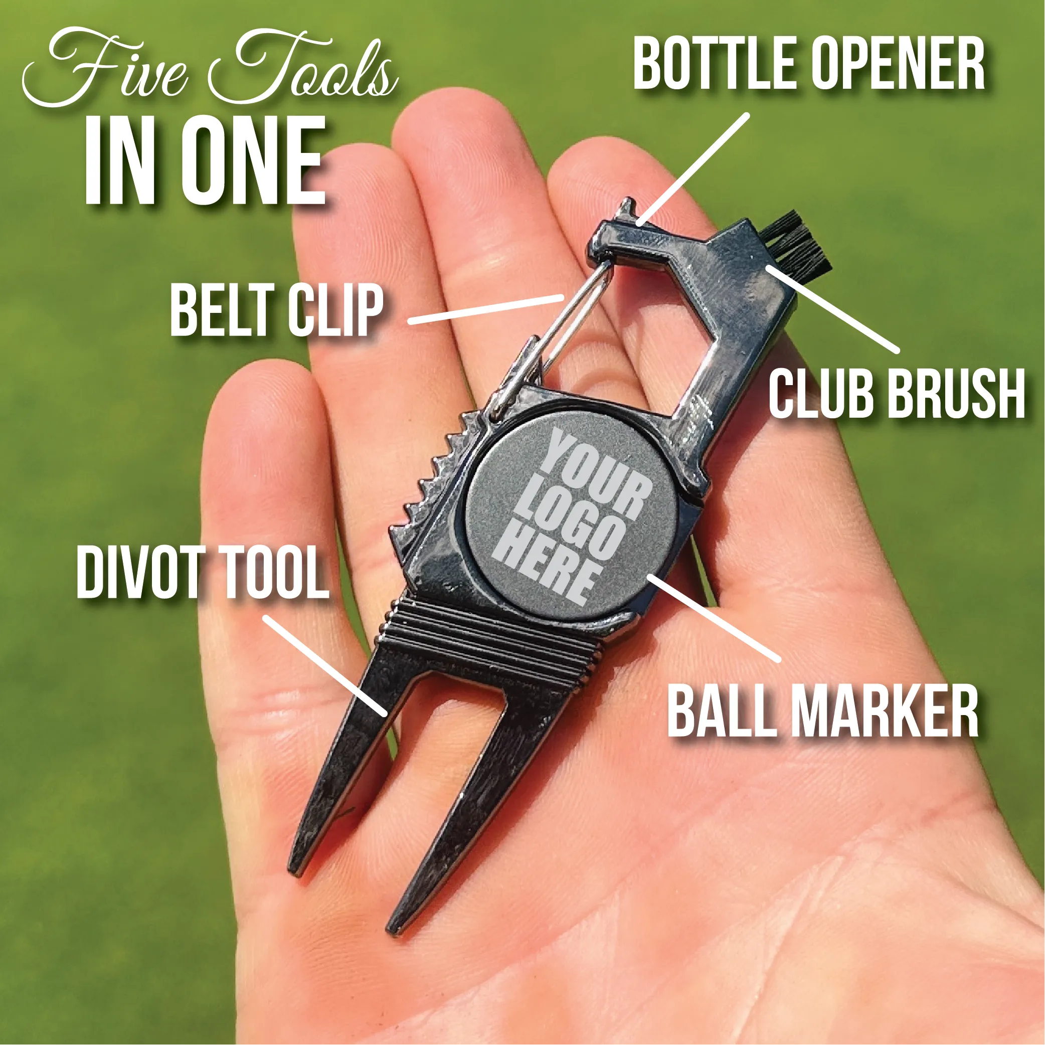 5-in-1 Golf Tool