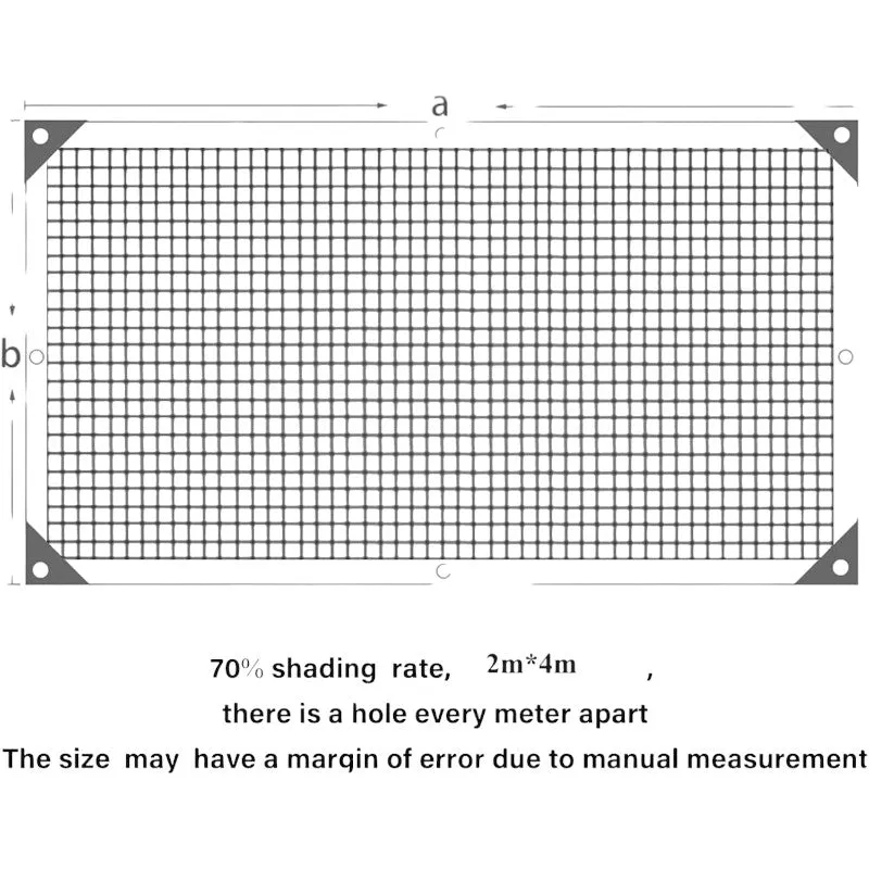 70% Black Shade Cloth 2 X 4M