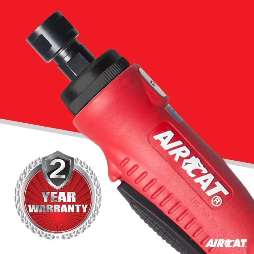 AIRCAT 6200: .4 HP Mini Straight Die Grinder 20,000 RPM