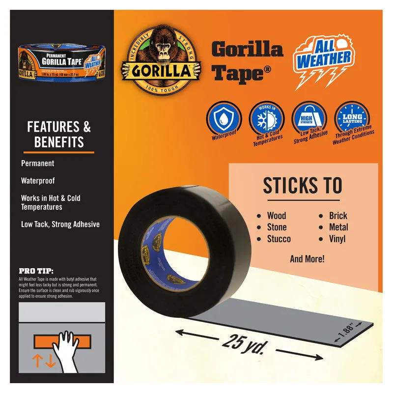 All-Weather Permanent Gorilla Tape 6009002