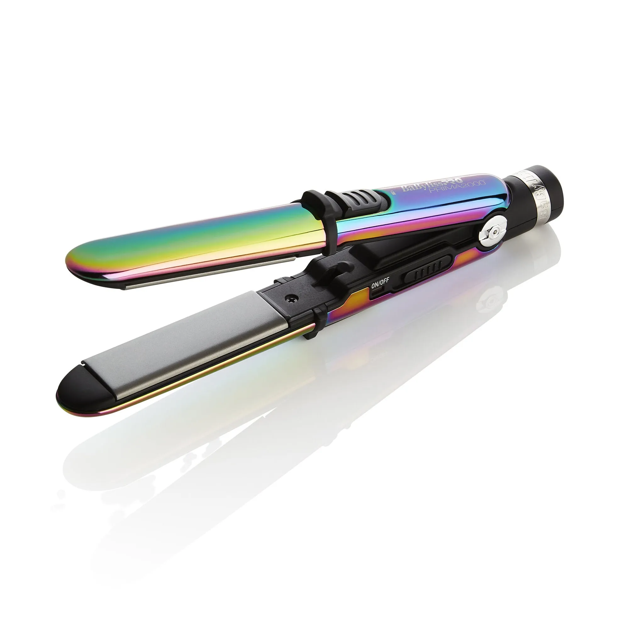 Babylisspro Limited Edition Iridenscent Nano Titanium Prima2000 3/4" Stainless Steel Mini Iron - Item No. BNTBRB2000UC