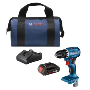 BOSCH 18V Compact 1/2" Drill/Driver Kit