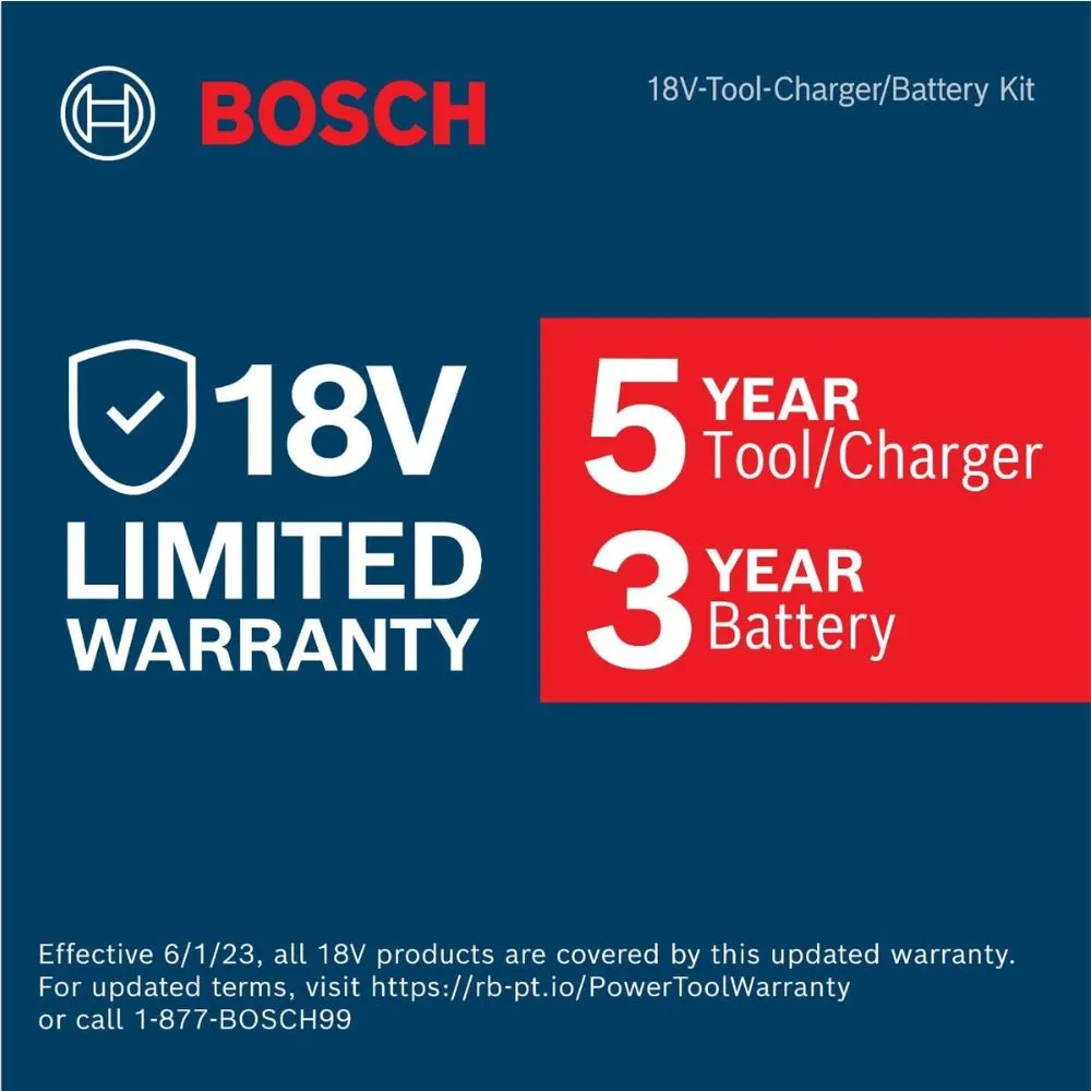 Bosch GDR18V-1800B12 18V Brushless 1/4 In. Hex Impact Driver Kit with (1) 2 Ah Standard Power Battery