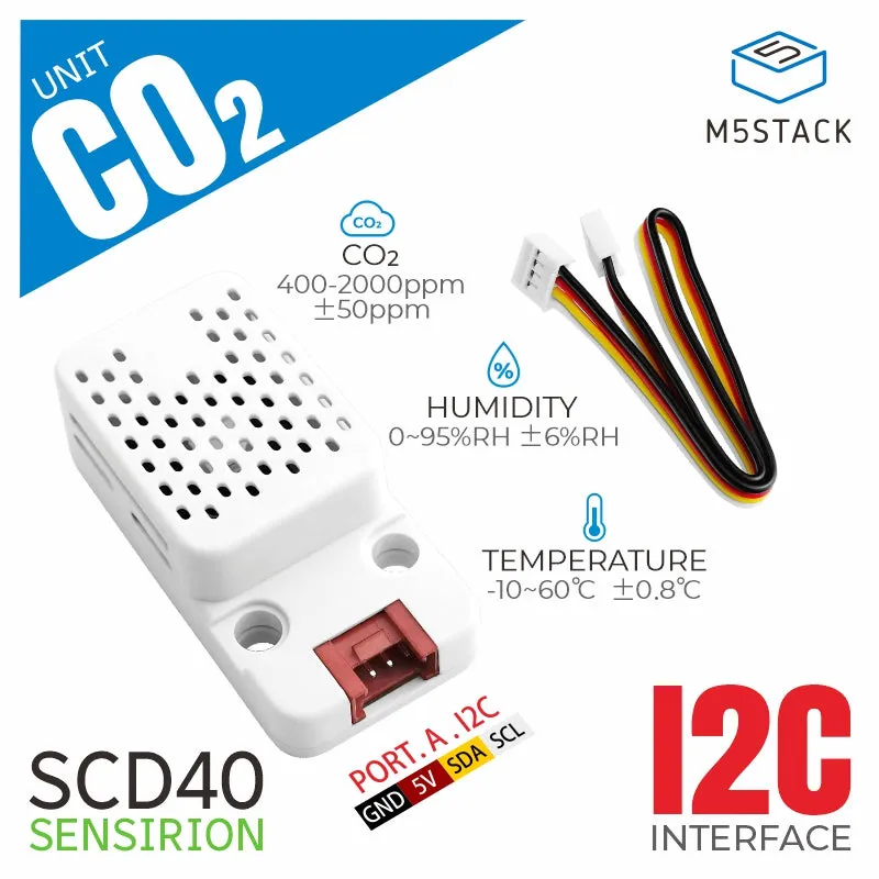 CO2 Unit with Temperature and humidity Sensor (SCD40)