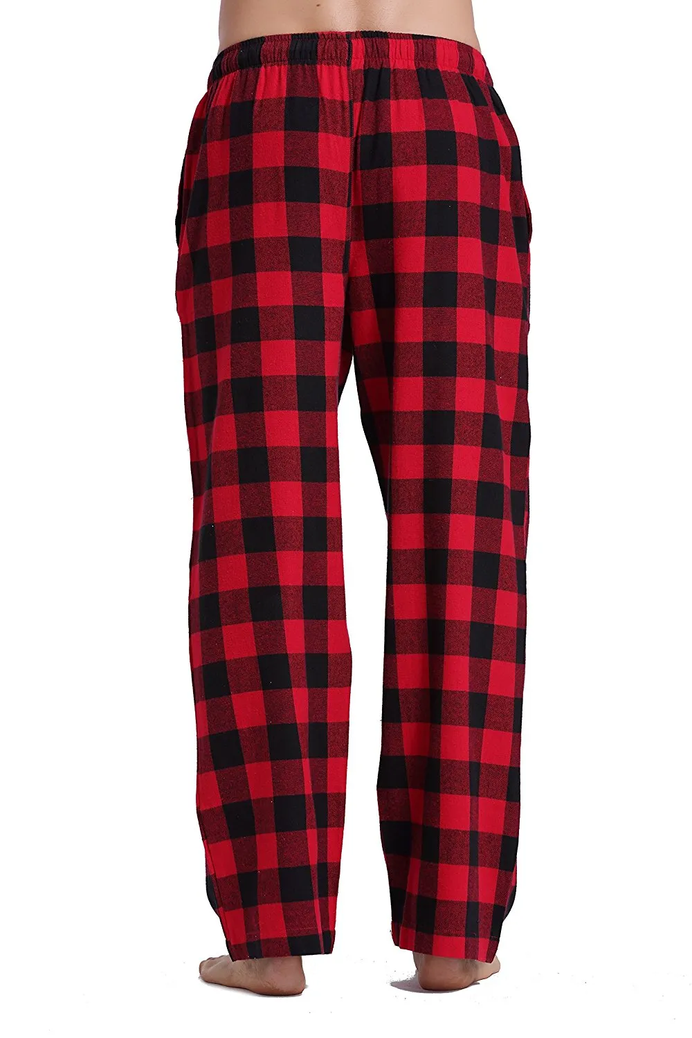 CYZ Men's 100% Cotton Super Soft Flannel Plaid Pajama Pants