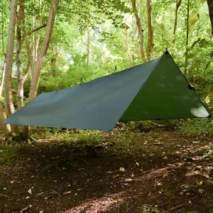 DD Hammocks Superlight Tarp XL Olive Green - 4.5m x 2.9m