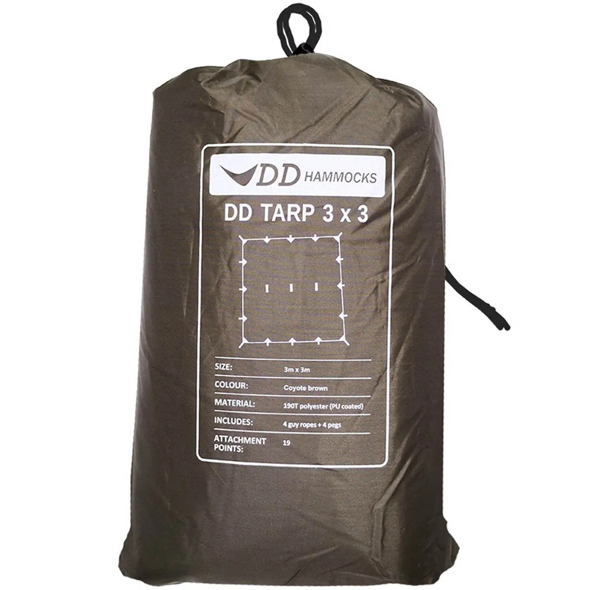 DD Hammocks Tarp 3x3