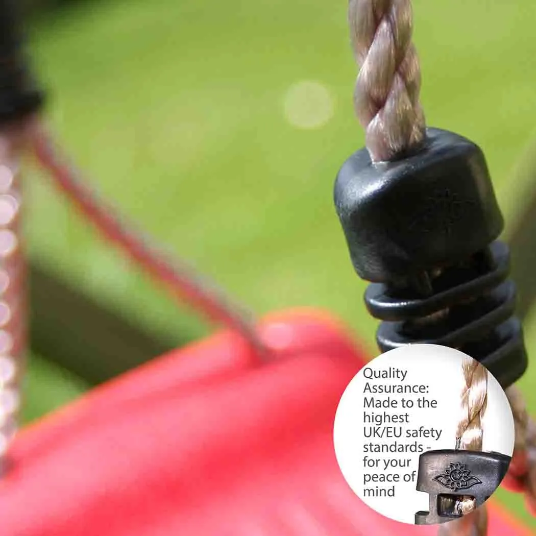 Deluxe Plastic Swing Seat - Versatile Hanging Options