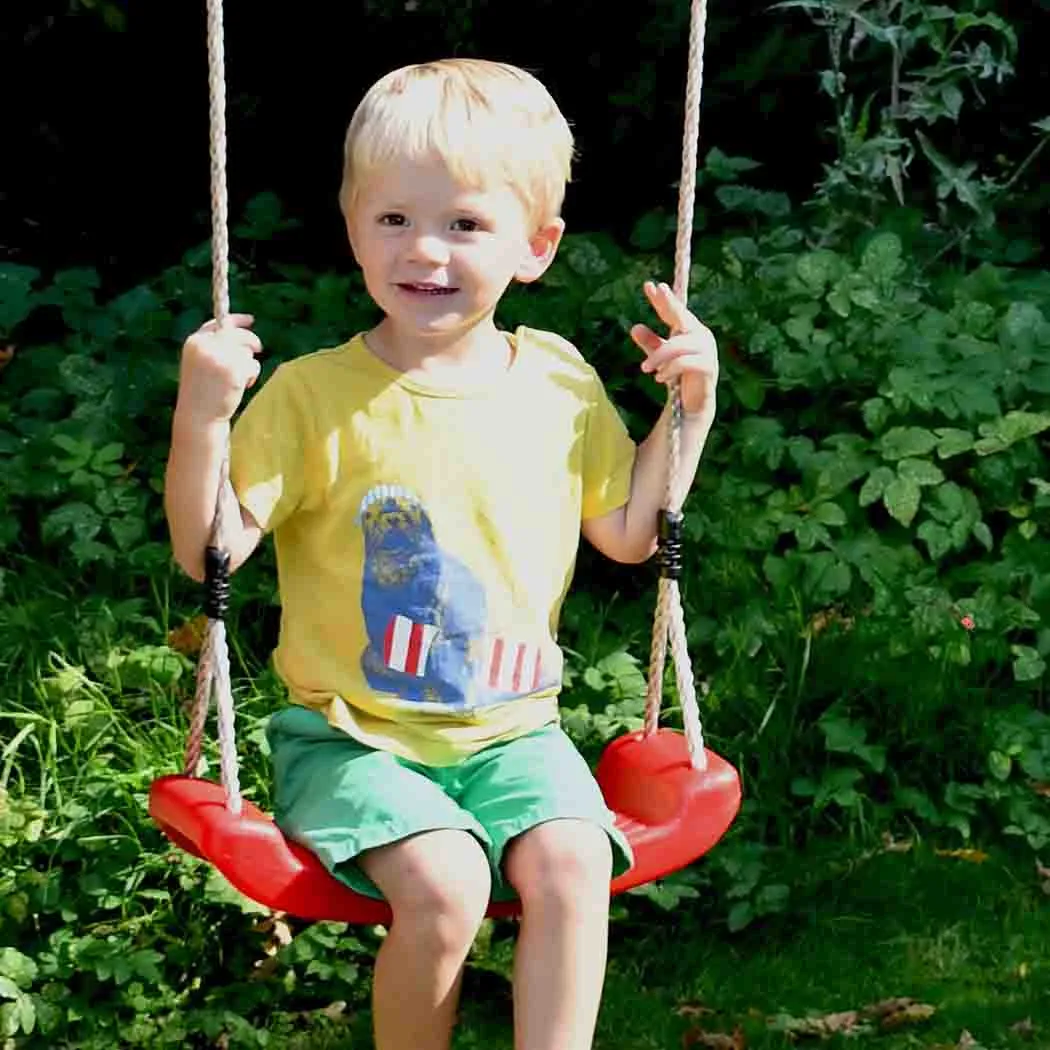 Deluxe Plastic Swing Seat - Versatile Hanging Options