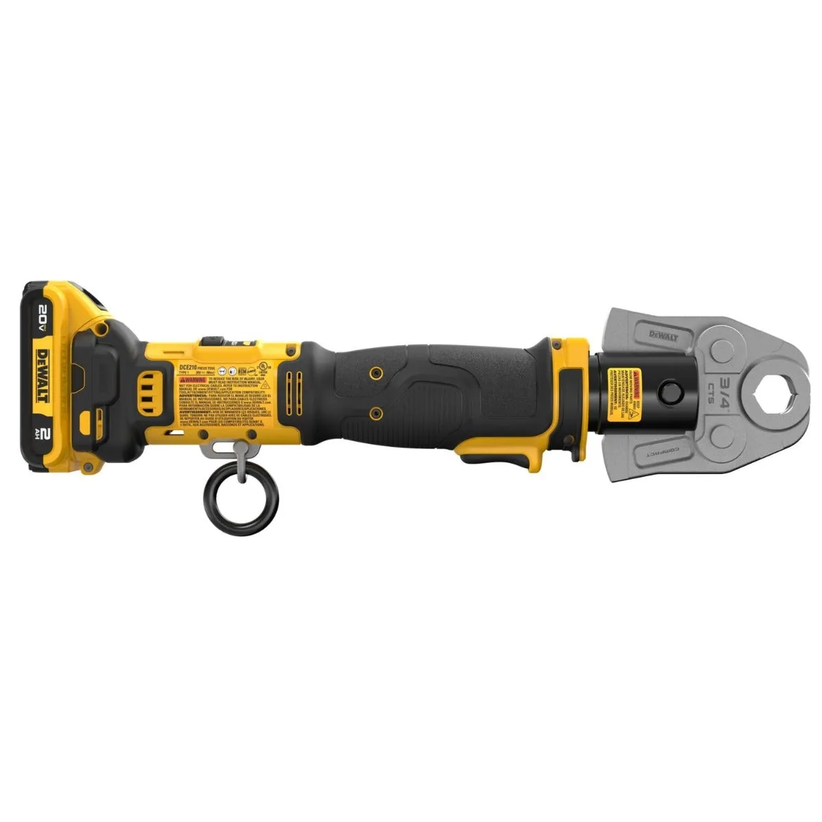 DeWalt DCE210D2K 20V MAX Compact Press Tool Kit