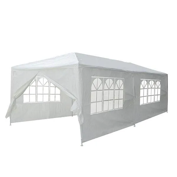 DIY 10 x 20 ft Outdoor Wedding Party Tent w/ 6 Sidewalls Color Optional