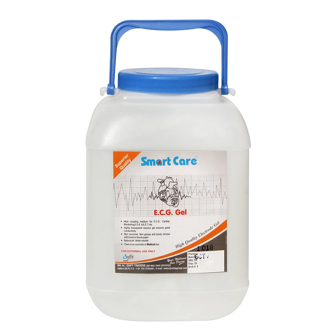 E.C.G. Gel 5000 ML Jar