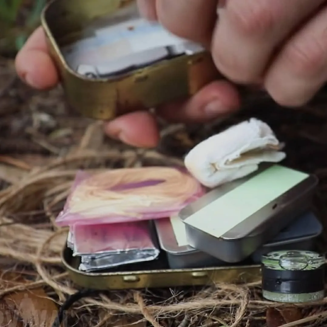 EDC Pocket Tin - Compartmentalized Survival Kits