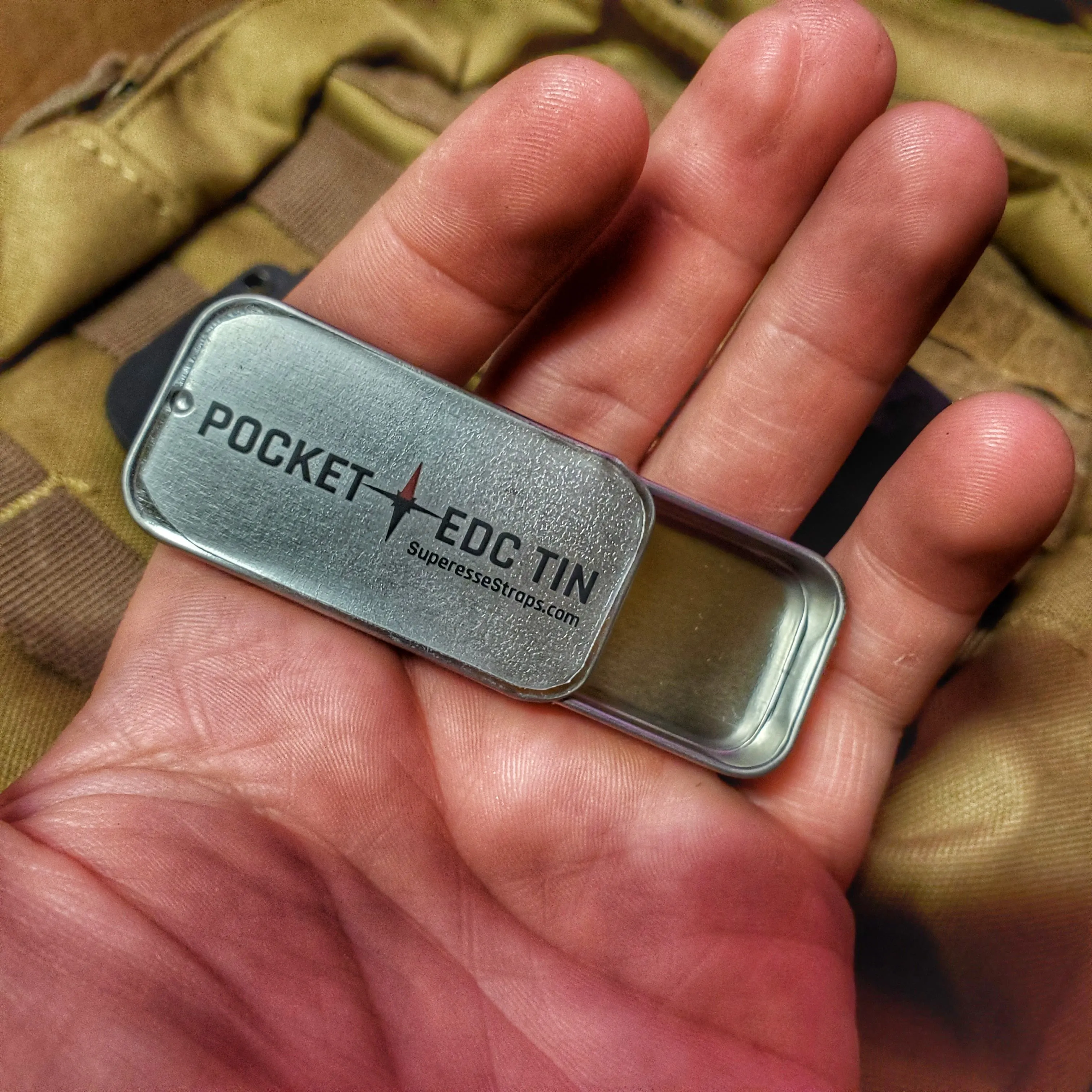 EDC Pocket Tin - Compartmentalized Survival Kits