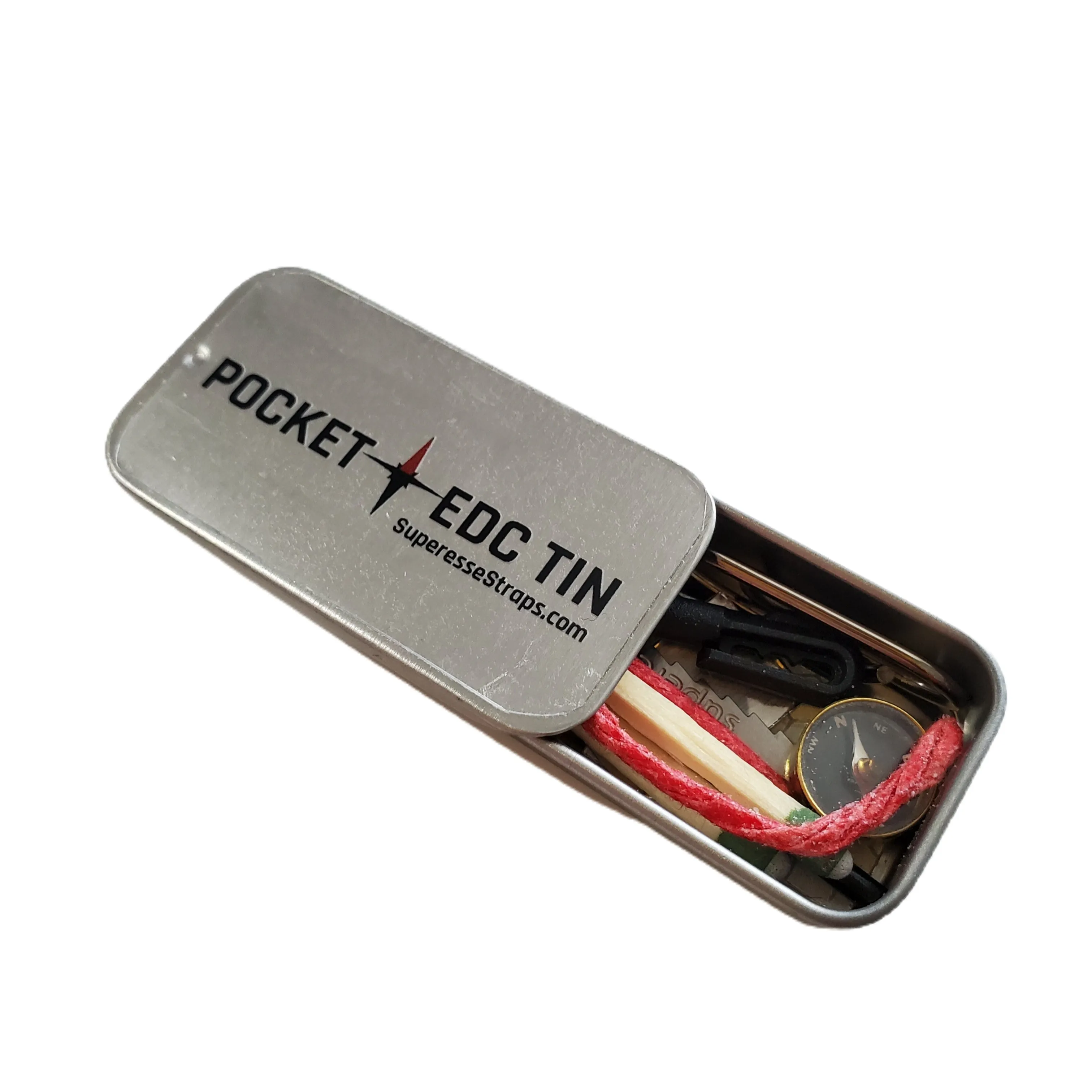 EDC Pocket Tin - Compartmentalized Survival Kits