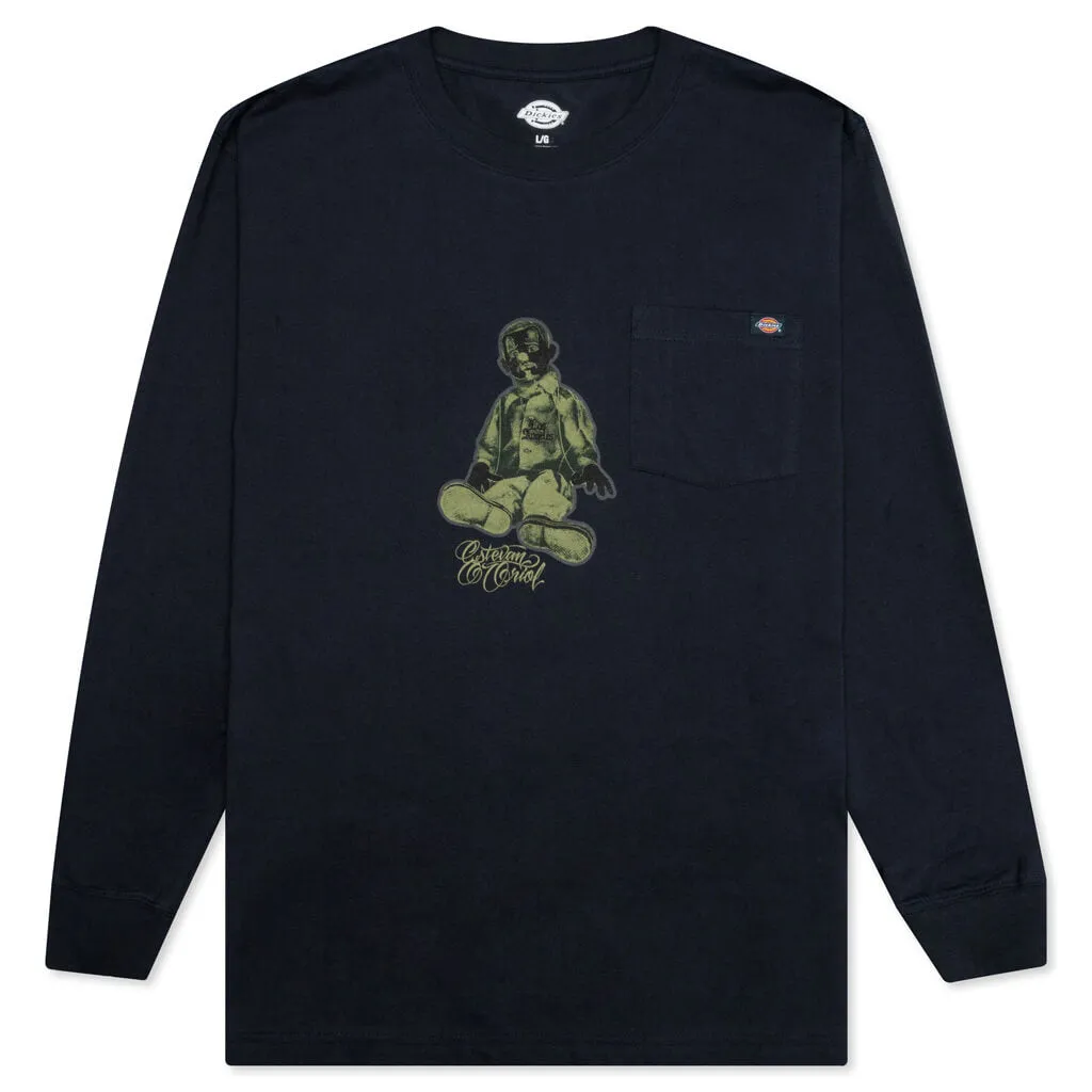 Estevan Oriol x El Triste Puppet Strings L/S Tee - Dark Navy