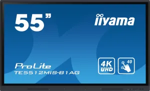 Iiyama Lcd-Display Prolite Te5512mis-B1ag - 138.8 Cm (54.6") - 3840 X 2160 4K Uhd