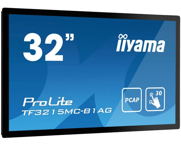 Iiyama Touch-Display Prolite Tf3215mc-B1ag - 80 Cm (31.5") - 1920 X 1080 Full Hd