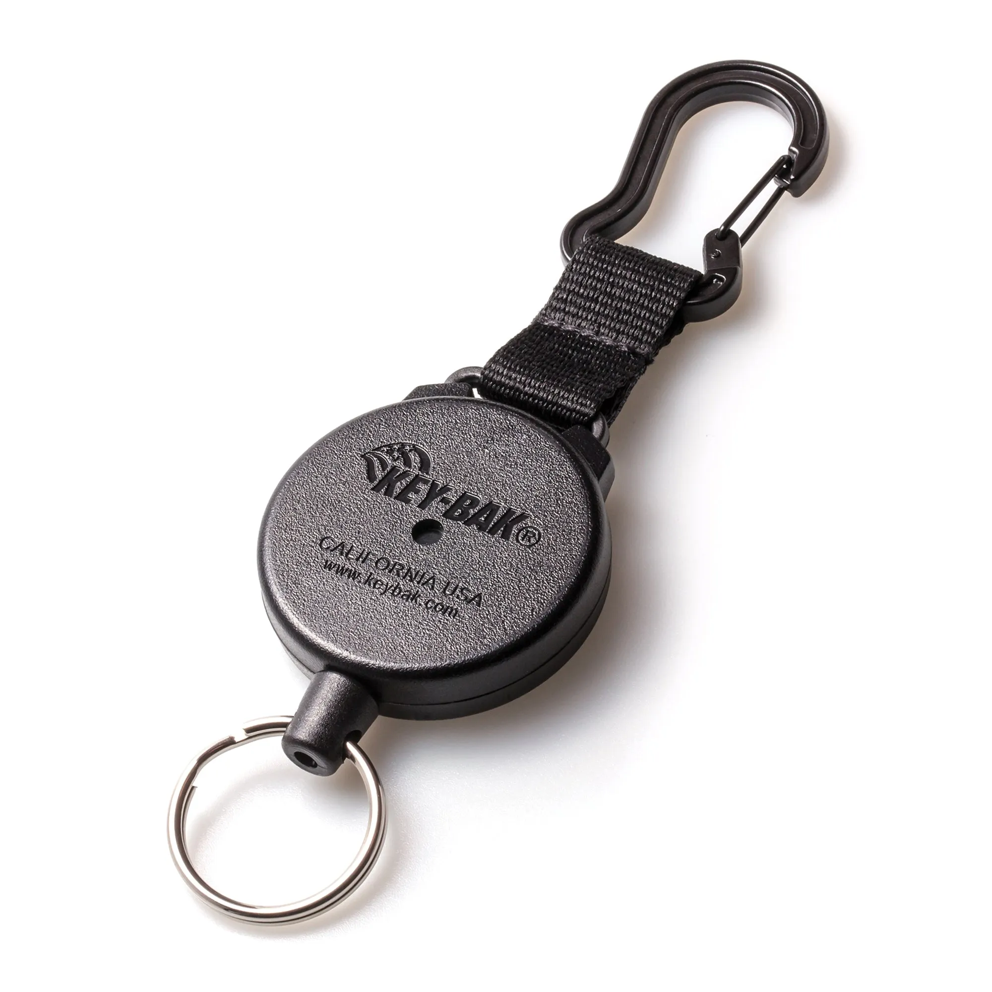 KEY-BAK SECURIT Heavy Duty Retractable Carabiner Keychain