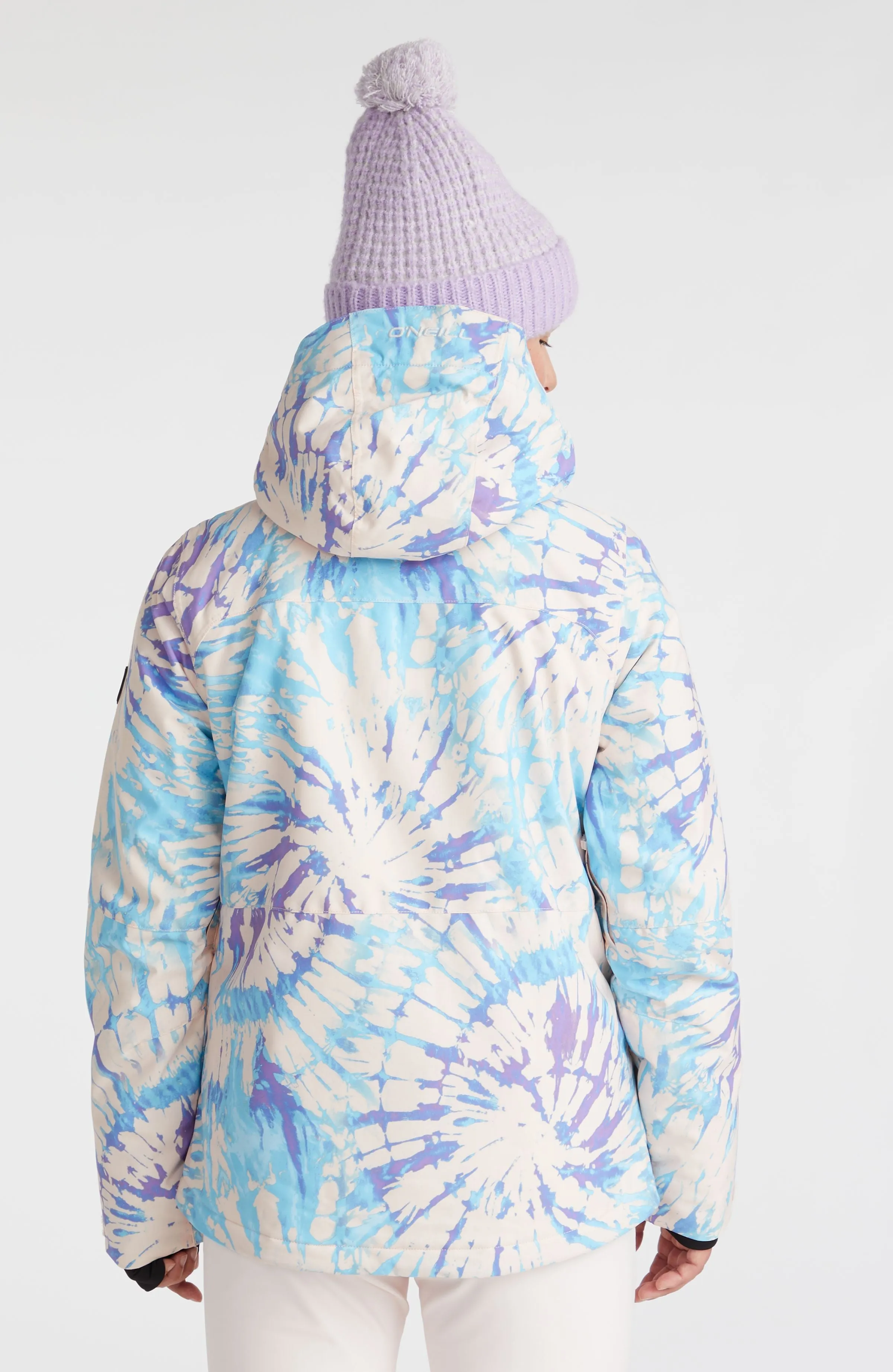 Lite Snow Jacket | Pink Tie Dye