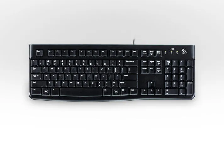 Logitech K120 - Keyboard - Usb - Russian