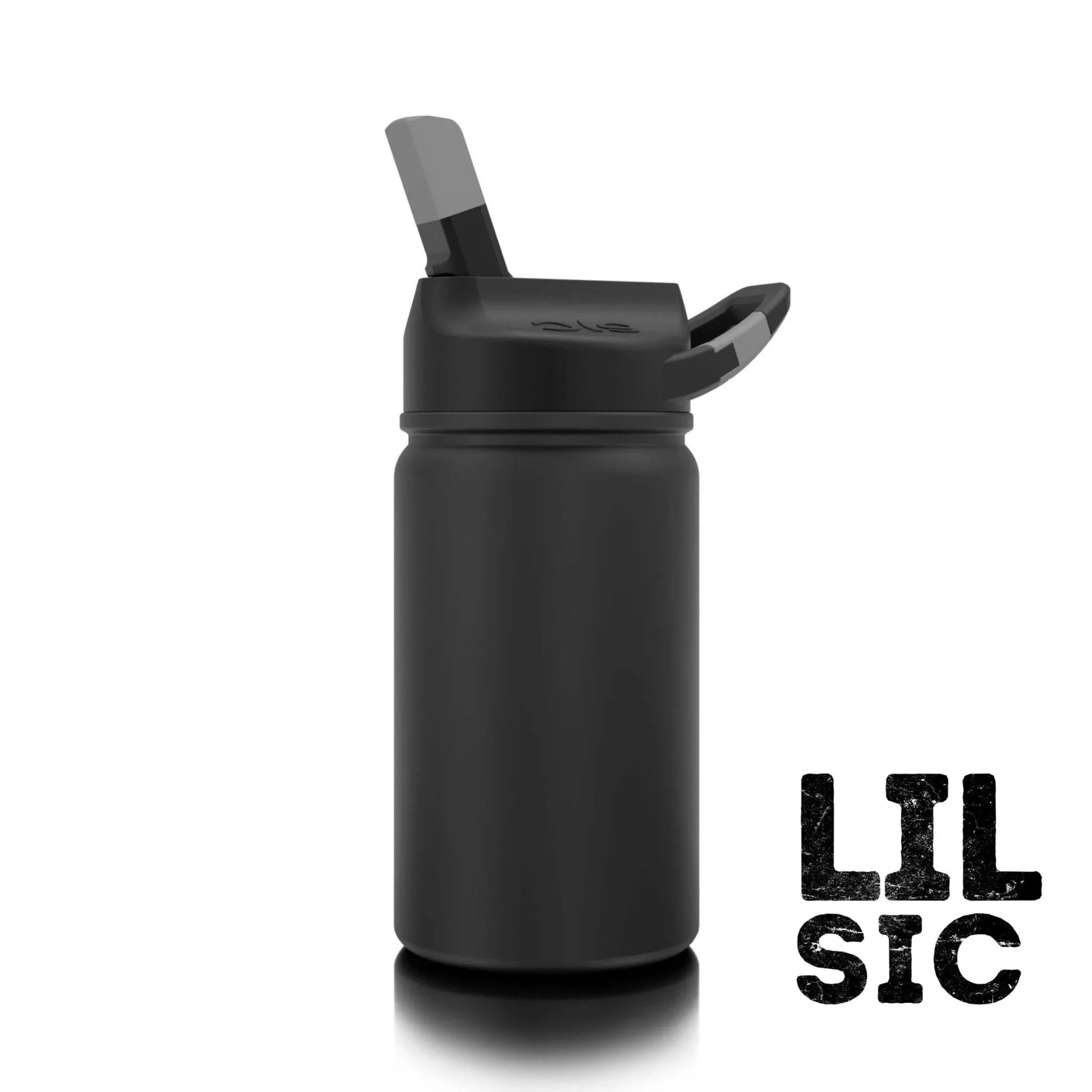 Matte Black Lil SIC Water Bottle