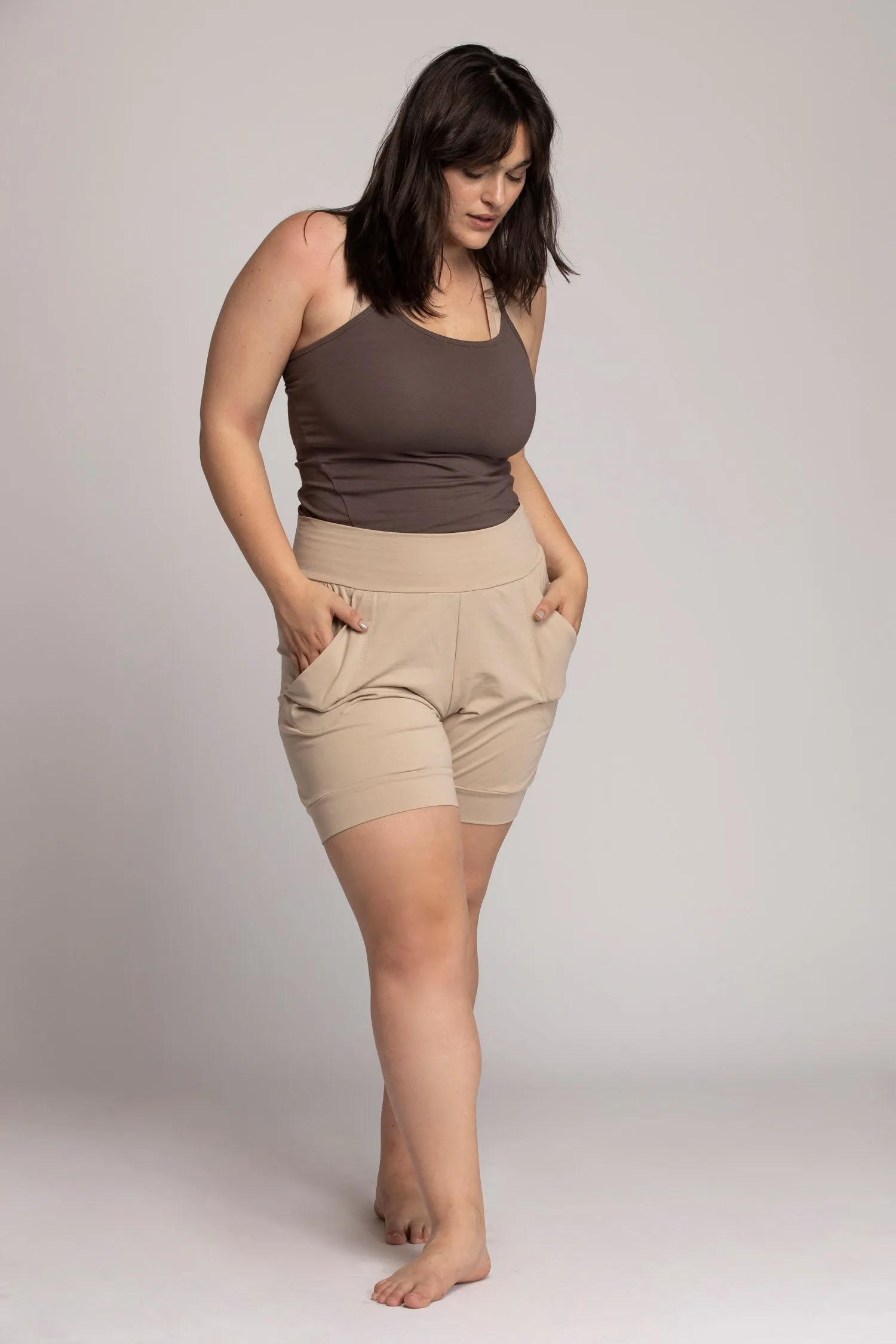 Organic Cotton Slouchy Shorts