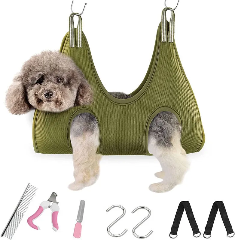 Pet Grooming Hammock / Sling for Nail Trimming