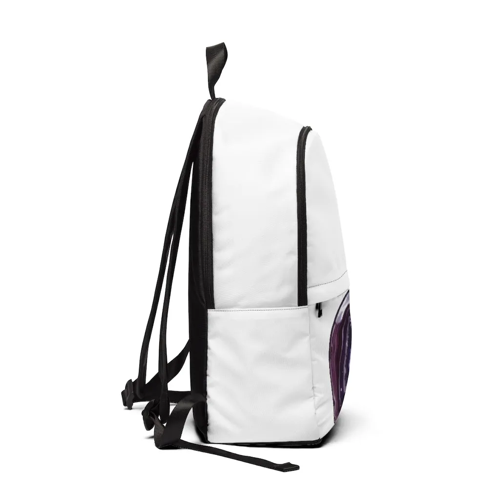 Purple Rock Unisex Fabric Backpack