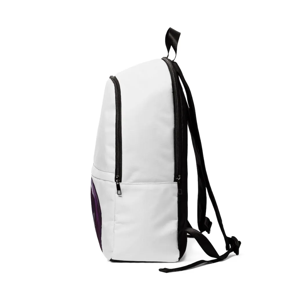 Purple Rock Unisex Fabric Backpack