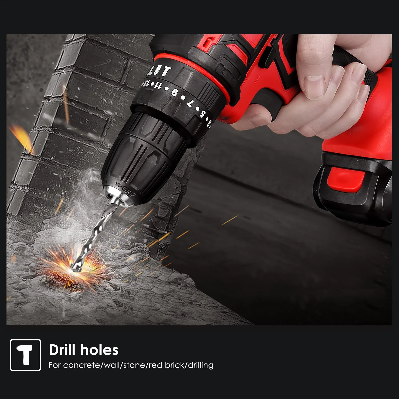 Saker Multi-function Electric Drill