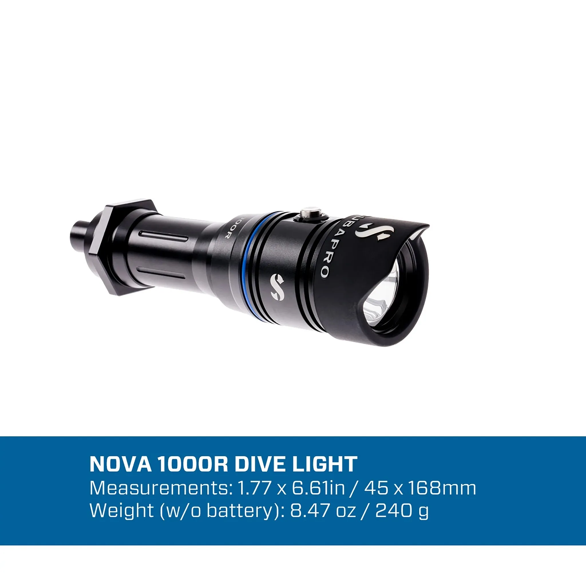 Scubapro Nova 1000R Dive Light