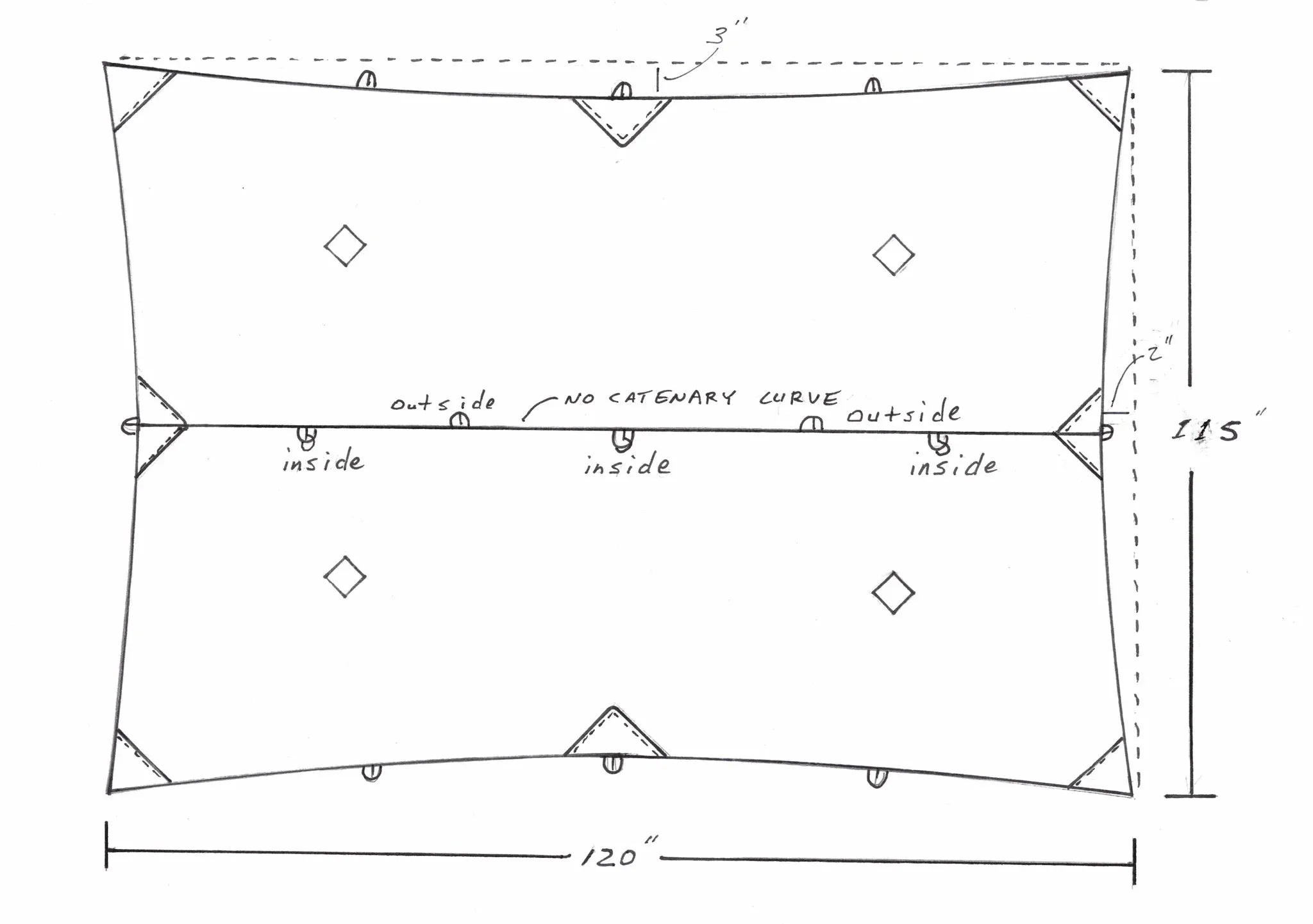 SlingFin - NFT Ultralight Flat Tarp