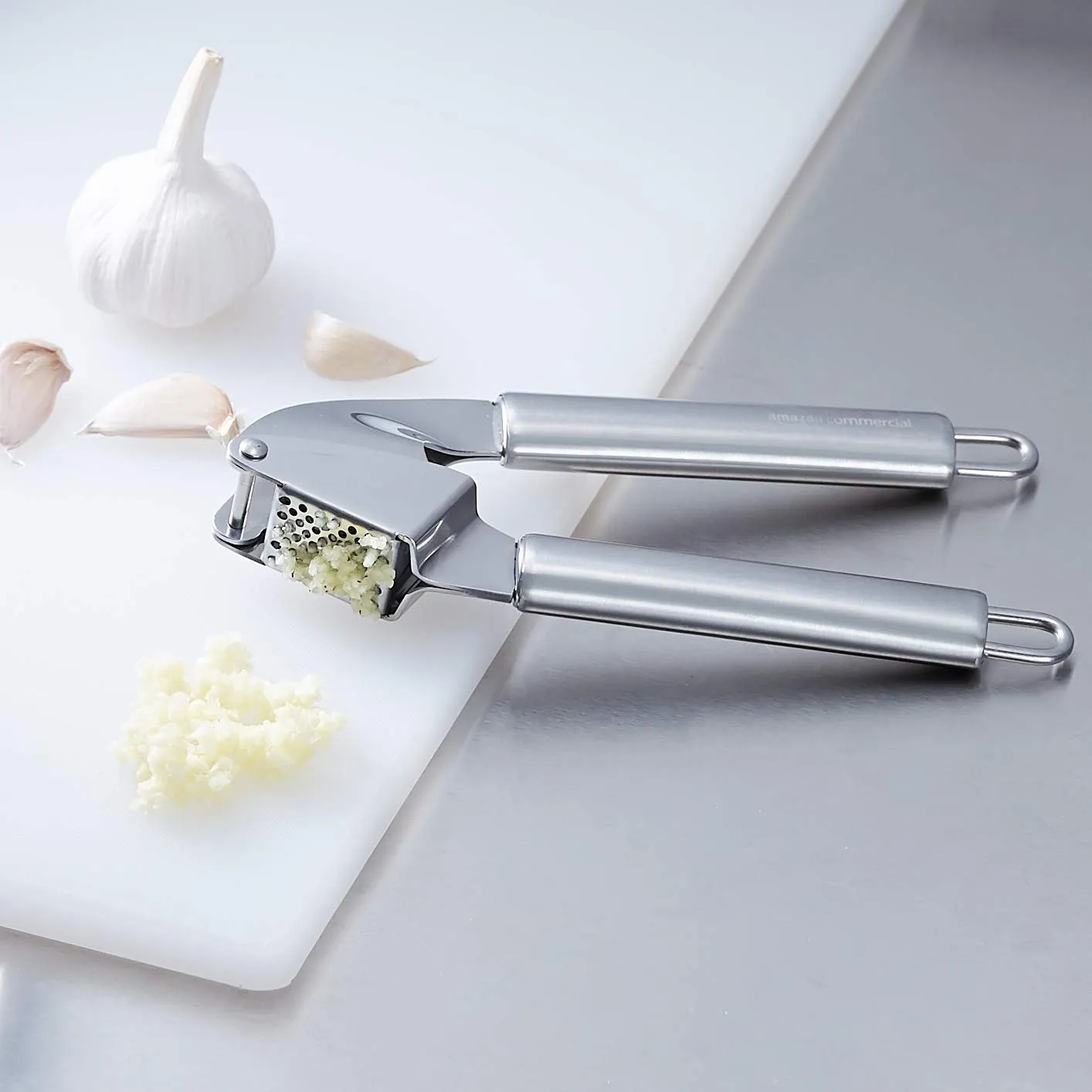 Stainless Steel Garlic Press