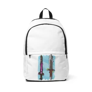 Swords Unisex Fabric Backpack