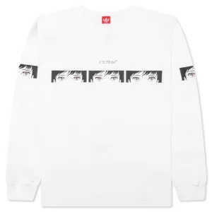 These Eyes L/S Knit - White