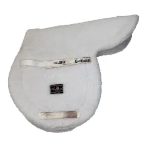 Toklat Medallion SuperQuilt Shimmable Saddle Pad in White - Full