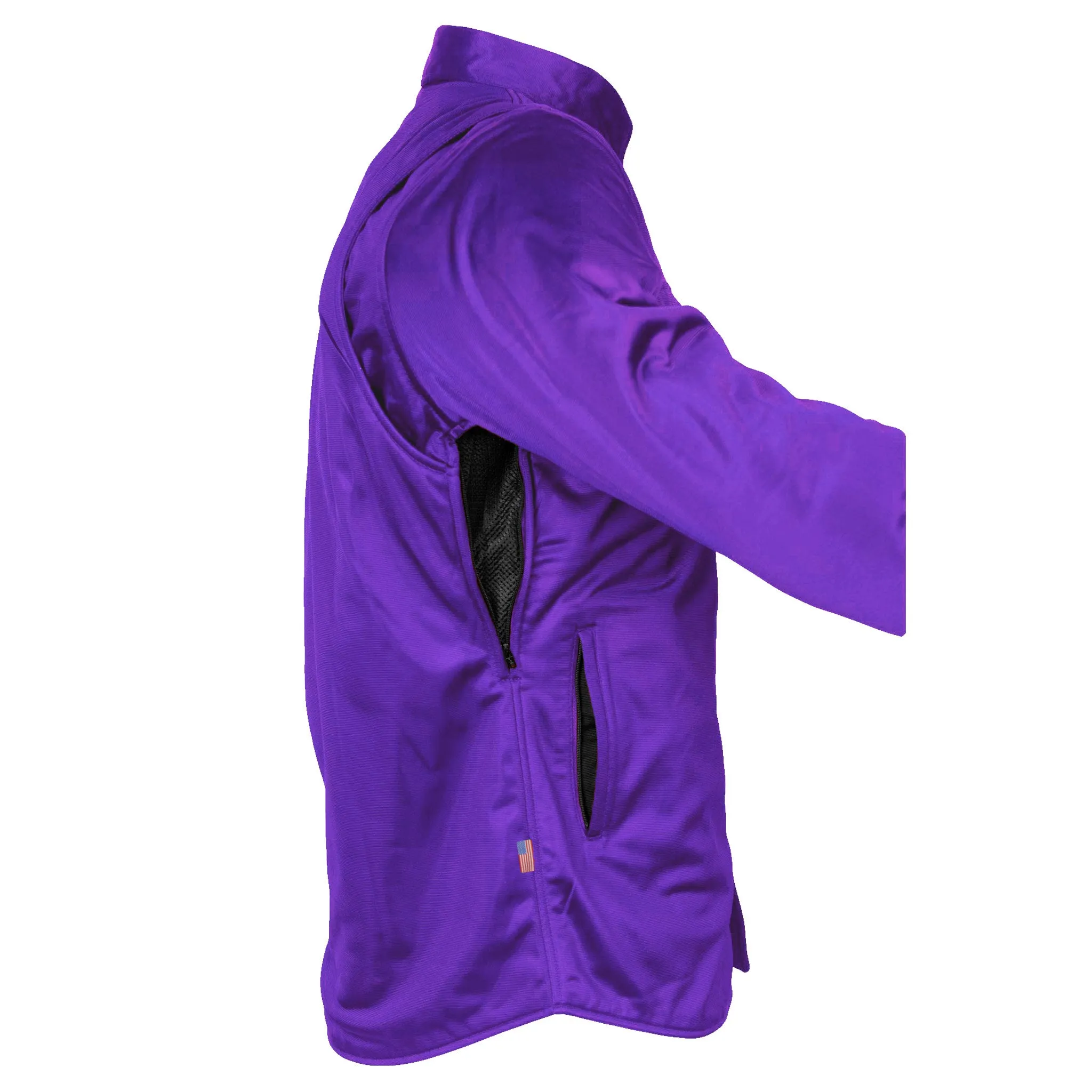 Ultra Protective Shirt - Purple Solid with Pads