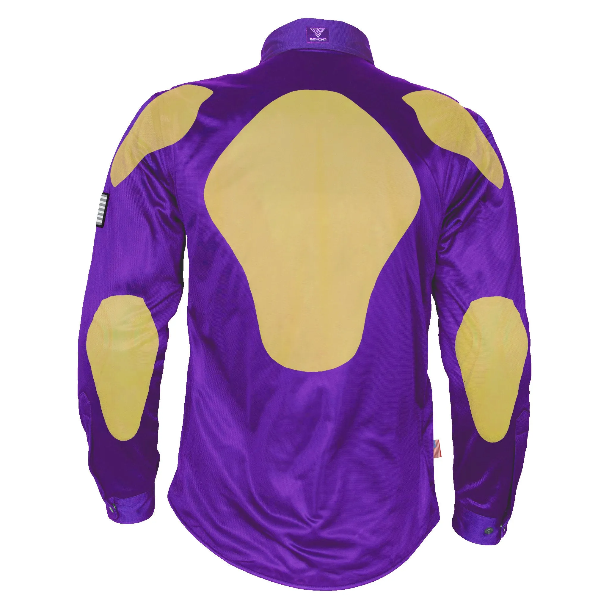 Ultra Protective Shirt - Purple Solid with Pads