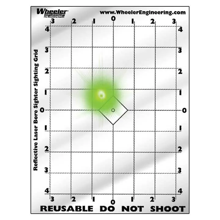 Wheeler Engineering Professional Laser Bore Sighter Green