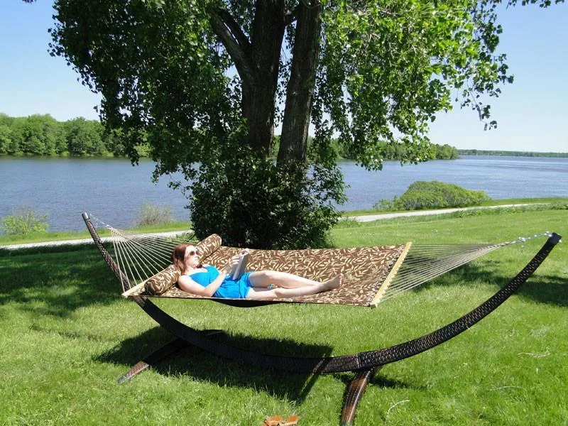 Wicker Hammock Stand