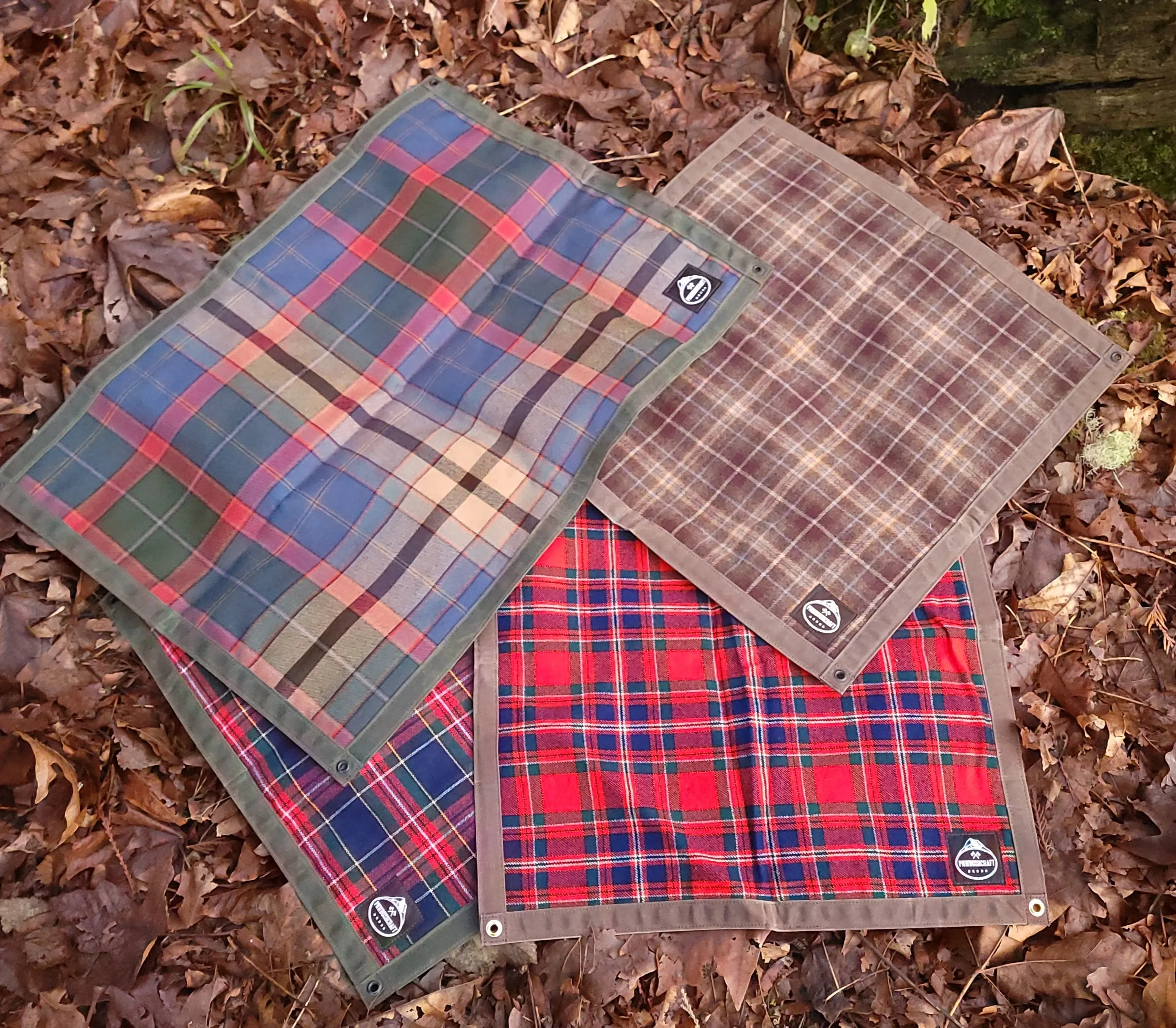 Wool and Waxed Canvas Junior Ground Cloth for Bushcraft